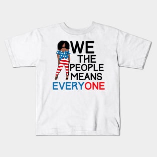 We the People- African American Kids T-Shirt
